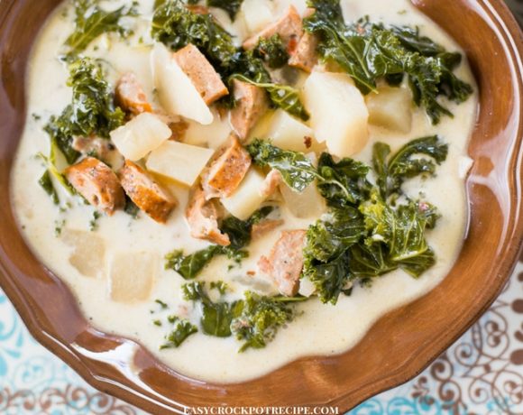 Slow Cooker Zuppa Toscana Soup recipe