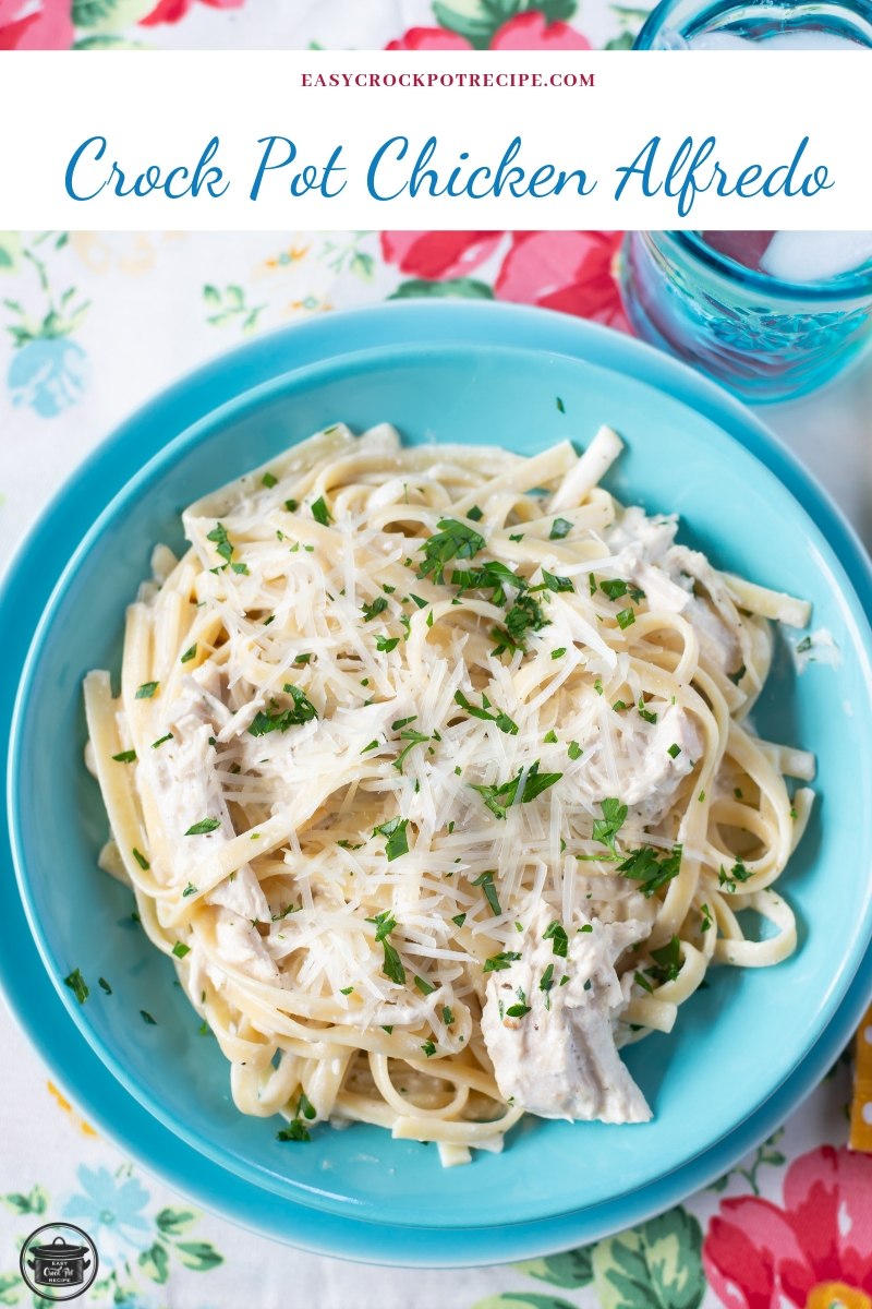 Crockpot Chicken Alfredo Recipe - The Cookie Rookie®