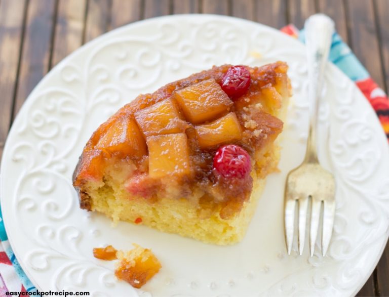 Crock Pot Pineapple Upside Down Cake Easy Crock Pot Recipe