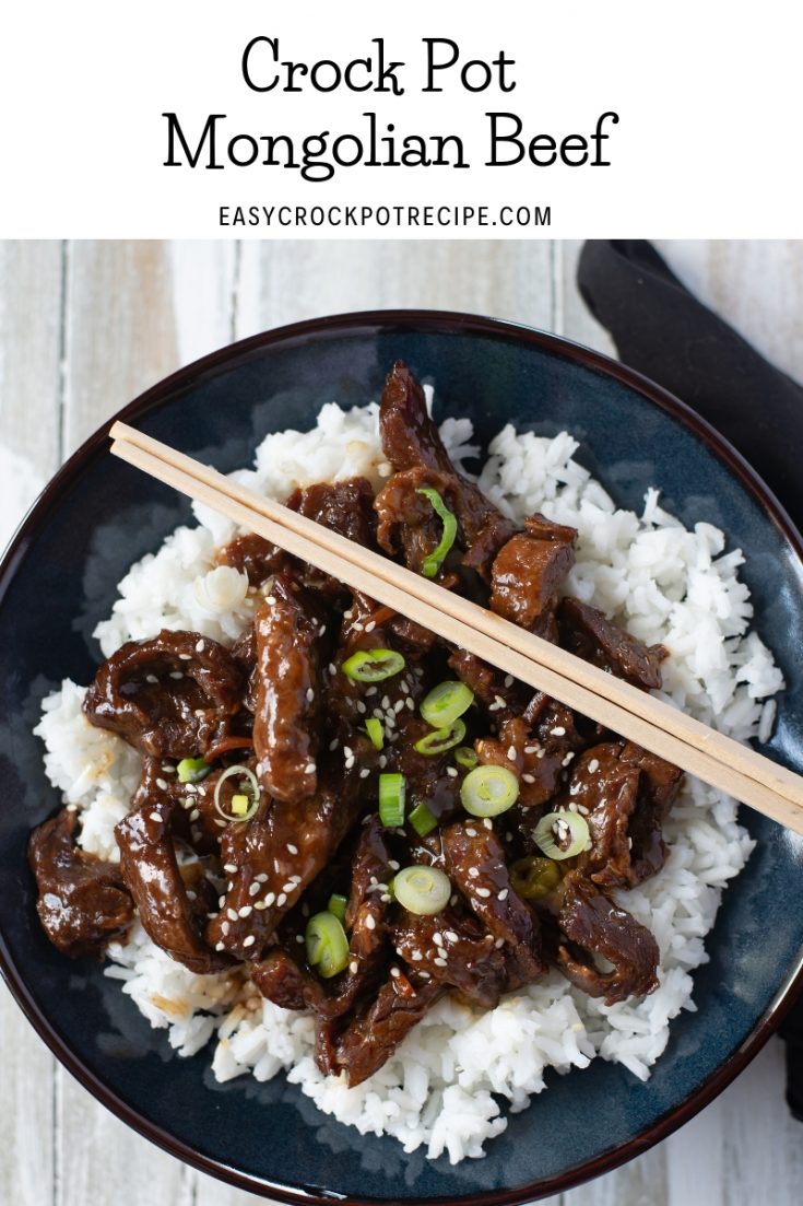 Crock Pot Mongolian Beef Easy Crock Pot Recipe
