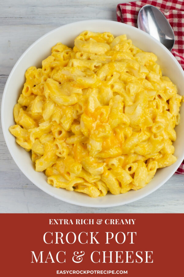 Crock Pot Mac and Cheese - Easy Crock Pot Recipe